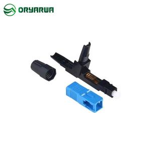China H01 60MM UPC SC Fiber Optic Fast Connector Embedded Quick For FTTH factory