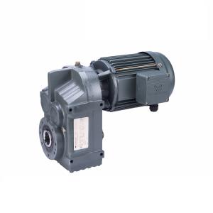 China F Parallel Shaft Helical Gear Reducer Gearbox Gear Motor factory