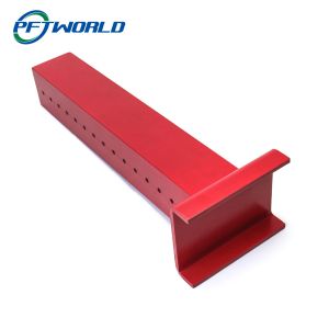 China CNC machining powder coated aluminum parts factory