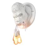 Loft Industrial Resin Wall Lamp Fixtures Art Decor Wall Mounted Gorilla Head