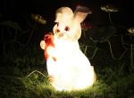 Resin rabbit lights garden landscape lawn lamp park scenic spot cartoon animal