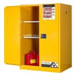 Hazardous Material Chemical Storage Cabinets 6 Shelves 2 Door