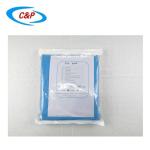 Nonwoven Eye Drape Sheet Sticky Surgical Drape Pack In Individual Pouch