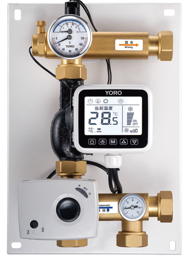 8121 Linkable Water Mixing Center with Automated Manual Supply Ball Valve and Integrated Temperature Controllable Pump