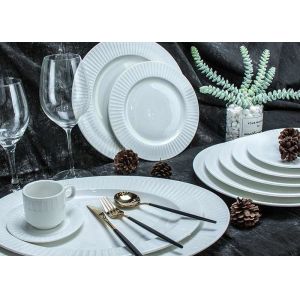 OEM ODM Available Thick 16Pc 20Pc Ceramic Dinnerware Set