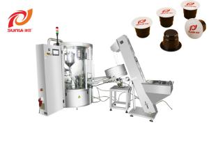 China Biodegradable Kshot Nespresso Capsule Filling Machine factory