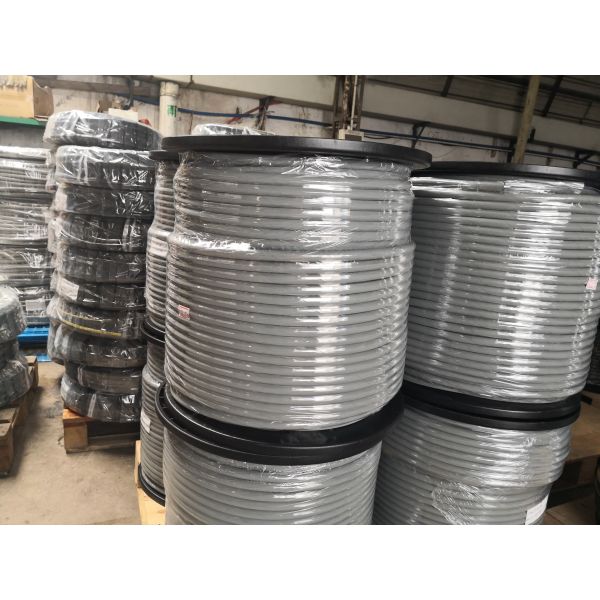 Flexible SAE 100R6 Hydraulic Oil Hose – Textile Reinforced Rubber Hose for Lubrication and Return Lines