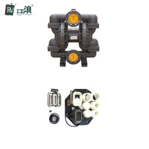 China 3 Inch Pneumatic Diaphragm Pump Lubrication Free Douctile Iron With Santoprene factory
