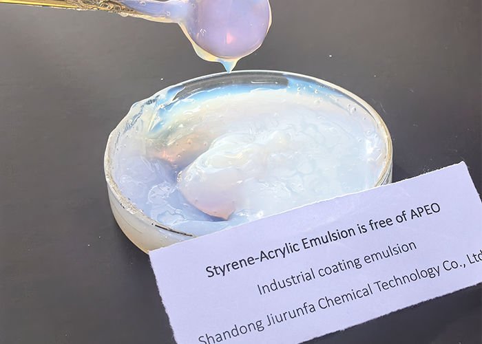 High Solid Content Styrene Acrylic Emulsion & Low Solvent, Energy Saving