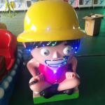 Hansel children toy ride amusement park fiber glass coin operated ride toys