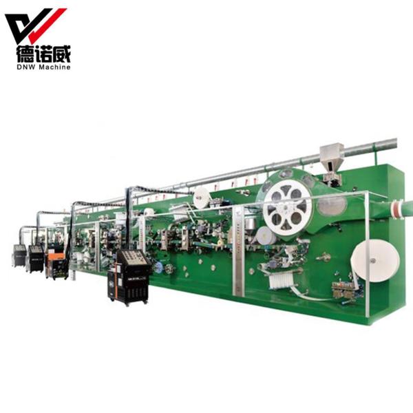 Stable Production Speed Mini Tractor Price sanitary pad making machine napkin
