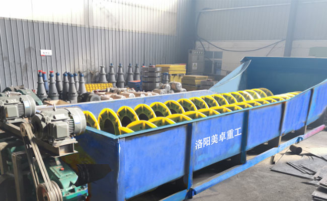 920 Mm Diameter Spiral Sand Washing Machine 200 Tons Per Hour Capacity