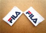Heat cut Clothing Label Tags woven for back neck label with customized logo