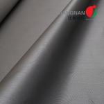 Stainless Steel Wire Reinforced Single Side Pu Coating Fiberglass Fabric For