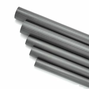 China Corrosion Resistance Ultra Lightweight Carbon Fiber Tube 20x19x1000mm factory