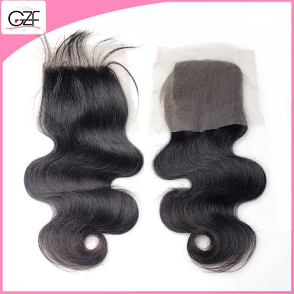 New Arrived Top Quality 120% Density Brazillian Virgin Hair Closure Body Wave