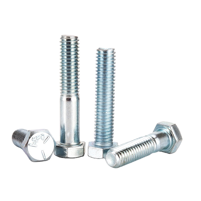 8.8 10.9 12.9 Grade High Strength Tensile Hex Head Bolt And DIN934 Hex Nut