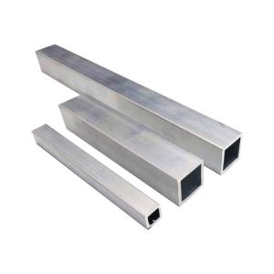 China Hot Selling 6000 Series Anodizing Aluminium Tube Rectangular Tubing Square Pipe factory