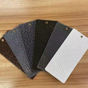 China HsinDa Powder Coating Paint Various Textures Wood Grain Hammered Wrinkle Leather Grain factory