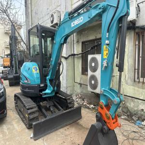 China Used Kobelco Digger SK35 Secondhand 3.5ton Small Type Mini Crawler Excavator factory
