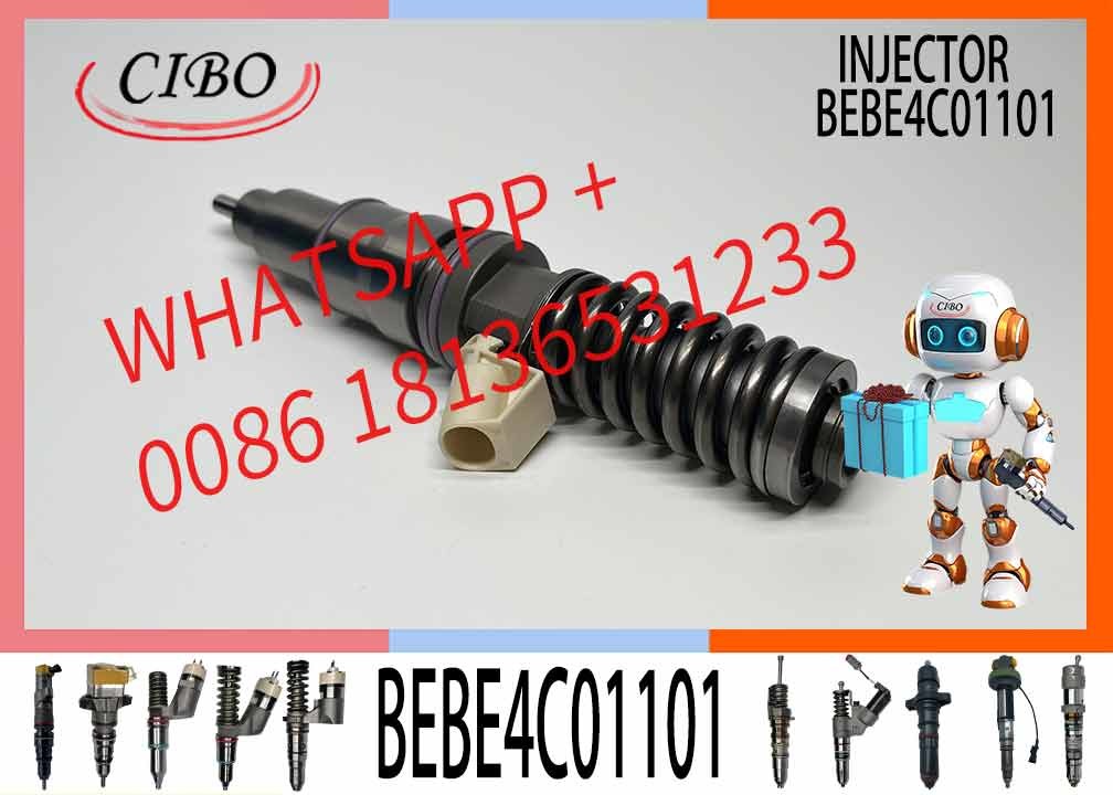 Fuel Injector BEBE4E00101 RFE4E00Common Rail Injector 20500620 BEBE4C02001 BEBE4C14001 BEBE4C03001B EBE4C03101 Fuel Injector 001 for DETROIT DIESEL