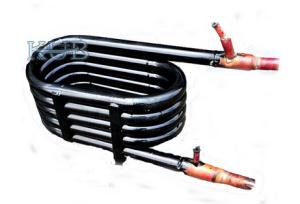 China TY1222 heat exchanger condenser heat pump copper condenser factory