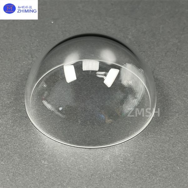 China Custom Monocrystalline Sapphire Optical Domes Sapphire Protective Window factory
