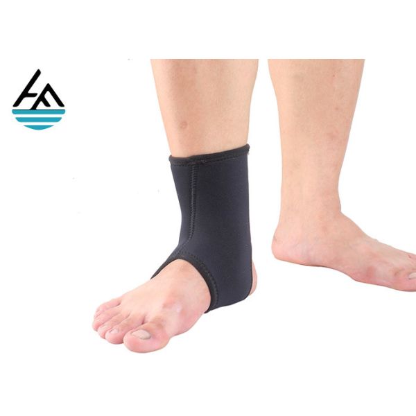 China Velcro Neoprene Ankle Wrap Compression Ankle Braces And Supports factory