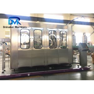 China Screw Capping Beverage Soda Bottling Machine 2000 - 3000 Bottles/Hour on sale