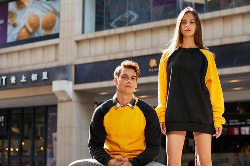 Custom Printing Crewneck Unisex Plain Hoodies Anti Bacterial