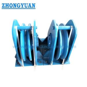 China Vertical Guide Sheave Block Ship Towing Equipment factory