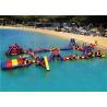 Buy cheap PVC Interactive Floating Water Playground , Kids Blow Up Water Park Customized from wholesalers