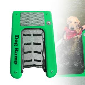 China Non-Slip Inflatable Pup Dog Ramp Lightweight Floating Inflatable Water Dog Ramp For Large Dog Pet factory