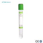 Gel and Lithium Heparin Vacuum Blood Collection Tube