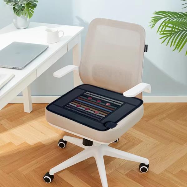China Innovative 50*50cm Far Infrared Heating Mat with PEMF Therapy and 9 Kinds of Crystals for Optimal Health factory