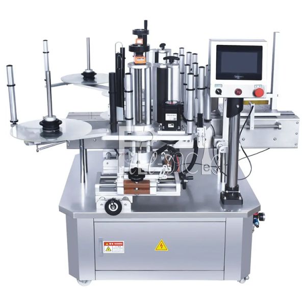 Automatic Square Flat Bottle Labeling Machine Special Shaped Double Side