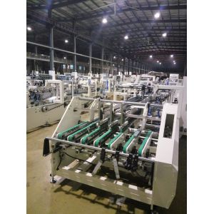 China High Speed Paper Milk Box Window Box Patching Machine on sale