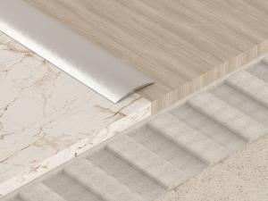 China T Shaped Buckles Decorative Aluminium Angle Strip 10mm Floor Curved Cover Strip factory