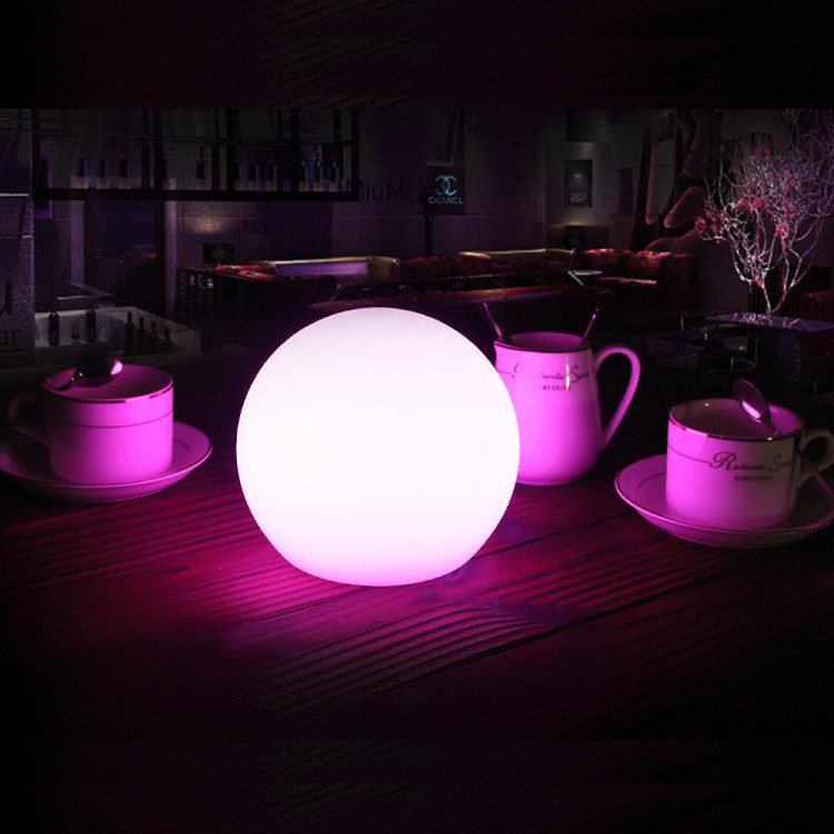 Rechargeable Swimming Pool Floating Ball Lights IP65 Waterproof