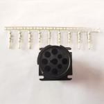 9 Pin Deutsch J1939 Extension Cable Black Male Connector For Heavy Duty Truck