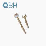DIN7504K Carbon Steel Hex Head Drilling Screws With Washer