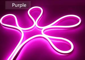 China 110V Led Neon Flex Light , Pink Flexible Led Neon Light For Home Decor factory