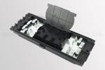 24 Core 2 Inlet 2 Outlet Joint Closure Fiber Optic RoHS Copmliant