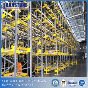 Battery Powered Warehouse Radio Shuttle Pallet Racking System With Significant