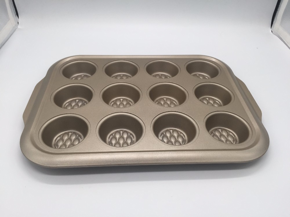 0.5mm thickness carbon steel non stick cake pan/cake mold/loaf pan/muffin pan