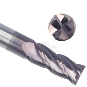 China 3/4 5/16 4 Flute End Mill Cutter 8mm Four Flute End Mill Cutting Tool on sale