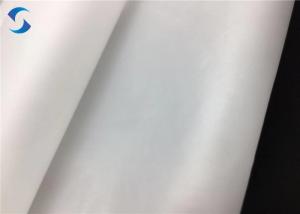China Cire 36gsm 400T White Taffeta Fabric For Garment factory