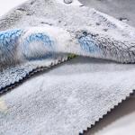 100% Polyester Flannel Fleece Fabric 150D 350gsm For Bedding Warm Blanket