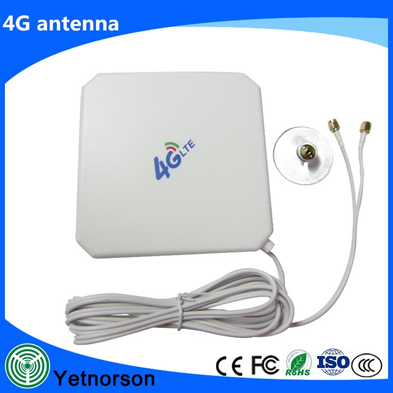 223mm*194mm*46mm Panel Size 18dBi Gain 4G LTE MIMO External Antenna for Base Station