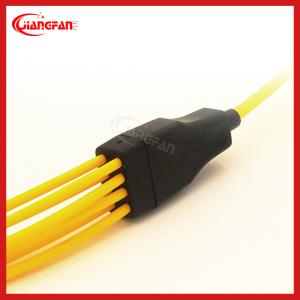 China Indoor / Outdoor Custom Fiber Fan out Kit For Patch Cord 10 Core 2.0 3mm factory